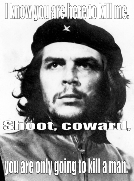 Che Guevara last words